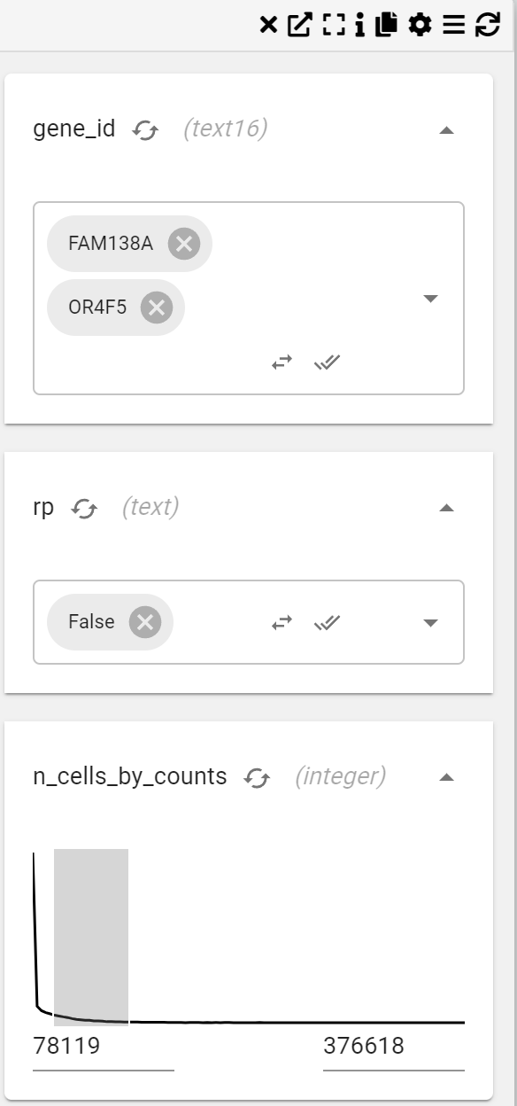 Selection Dialog Example